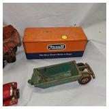 Lot of Dump Trucks and Rexall Van Body Lot of Dump Trucks and Rexall Van Body