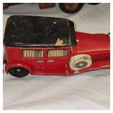 Lot of Dump Trucks and Rexall Van Body Lot of Dump Trucks and Rexall Van Body