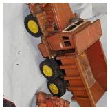Lot of Dump Trucks and Rexall Van Body Lot of Dump Trucks and Rexall Van Body
