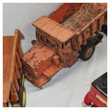 Lot of Dump Trucks and Rexall Van Body Lot of Dump Trucks and Rexall Van Body
