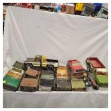 Lot of 8 Nylint Trucks and Parts Lot of 8 Nylint Trucks and Parts