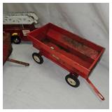 Lot of 2 Flare Wagons and Hook n Ladder Trailers Lot of 2 Flare Wagons and Hook n Ladder Trailers