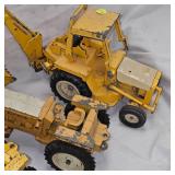 Lot of 4 International Die Cast Back Hoes Lot of 4 International Die Cast Back Hoes