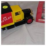 Coca Cola Clock Truck and 1:45 Scale 1960 Delivery Van Coca Cola Clock Truck and 1:45 Scale 1960 Delivery Van