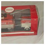 Coca Cola Clock Truck and 1:45 Scale 1960 Delivery Van Coca Cola Clock Truck and 1:45 Scale 1960 Delivery Van