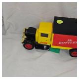 Coca Cola Clock Truck and 1:45 Scale 1960 Delivery Van Coca Cola Clock Truck and 1:45 Scale 1960 Delivery Van