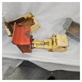 Lot of Dump Truck Boxes and Dump Truck Lot of Dump Truck Boxes and Dump Truck