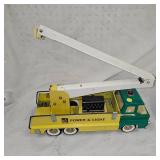 Structo 1960's Power and Light Crane Truck Structo 1960's Power and Light Crane Truck