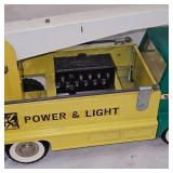 Structo 1960's Power and Light Crane Truck Structo 1960's Power and Light Crane Truck
