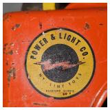 Nylint 1960's Power and Light Company Post Hole Digger Nylint 1960's Power and Light Company Post Hole Digger