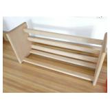 Rm 207 - Counter full of binders, bookshelf etc