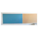 Rm 211 - Huge 12ft chalk board with 6 ft cork boards on each end + 12 ft Cork board with a 6 ft chalkboard on one end