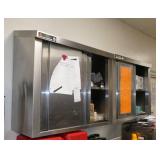 K - Stainless cabinet and prep table