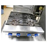 K - Imperial IHPA-4-24 natural gas open top countertop burner