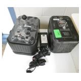 Outside Rm 212 - Two JBL speakers Control 2P