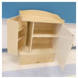 Rm 213 - Guidecraft storage cabinet