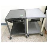 Entry - two A/V carts