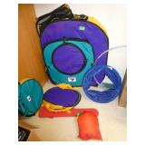 ECFE - Group of tunnels and tents and play structures