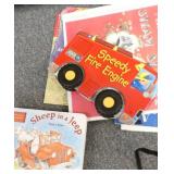 ECFE - bookcase filled with books