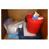 GymO- Wood Cabinet and contents