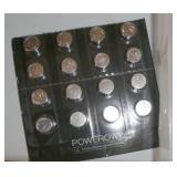 GymO- Container of new pedometers and batteries and table