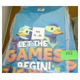 GymO- New jump ropes, small safety cones,5 youth tshirts adult 2x windshirt