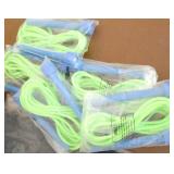 GymO- New jump ropes, small safety cones,5 youth tshirts adult 2x windshirt