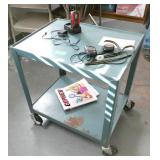 GymO- metal cart with stop watch, 2way radio