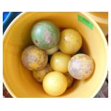 GymS- 4 buckets of balls, croquet and other