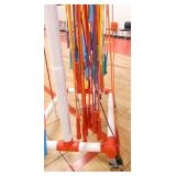 GymS- Mobile rack full of jump ropes