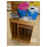 Rm 115 - Kaplan cabinet 24x16x30 and contents