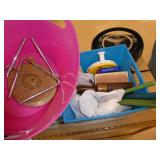 Rm 115 - Kaplan cabinet 24x16x30 and contents