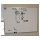 Rm 114 - white board 4x4