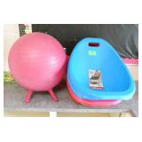 Rm 114 - 3 rocker seats and a bouncy chair