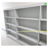 Rm 111B - 9 ft long bookcase, 9 deep 60 high