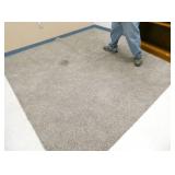 Rm 111B - bookcase and rug 8x8