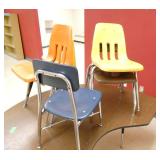 Rm 111B - half moon table and 4 chairs