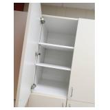 Rm 111B - cabinets - coat, regular, drawers and upper