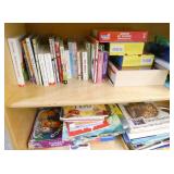 Rm 101A - bookcase and contents of books etc