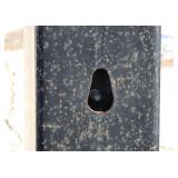 Outside - Adjustable height basketball hoop