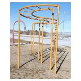 Outside - Wavy monkey bars - Commercial School Playground