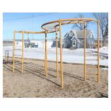 Outside - Wavy monkey bars - Commercial School Playground