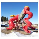 Outside - Master of All Commercial Park or School Playgrounds - Slides Ladders Poles