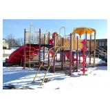 Outside - Master of All Commercial Park or School Playgrounds - Slides Ladders Poles