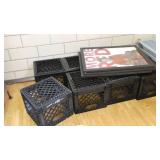 Rm 202 - 16 milk crates