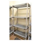 K - Three Metro Max shelving units approx 24x16 and 30x12