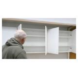 Rm 108 - cabinets on the wall