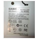 Rm 102 - Two CASIO XJ-M155 projectors