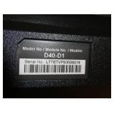 Rm 102 - Vizio 40 inch TV Model D40-D1