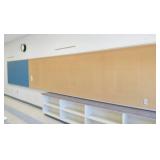 Rm 215 - large cork board and chalk
